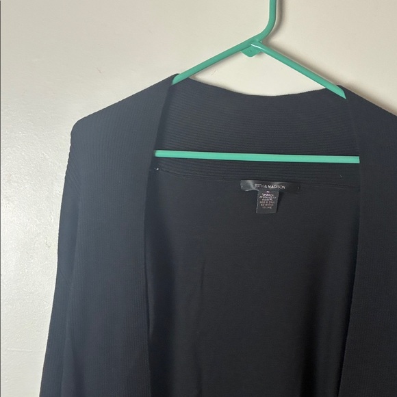 89th & Madison Black Women's Cardigan​ - Picture 3 of 7